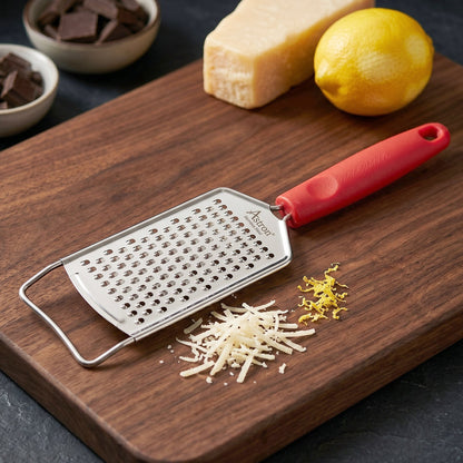 Stainless steel vegetable and citrus zest grater