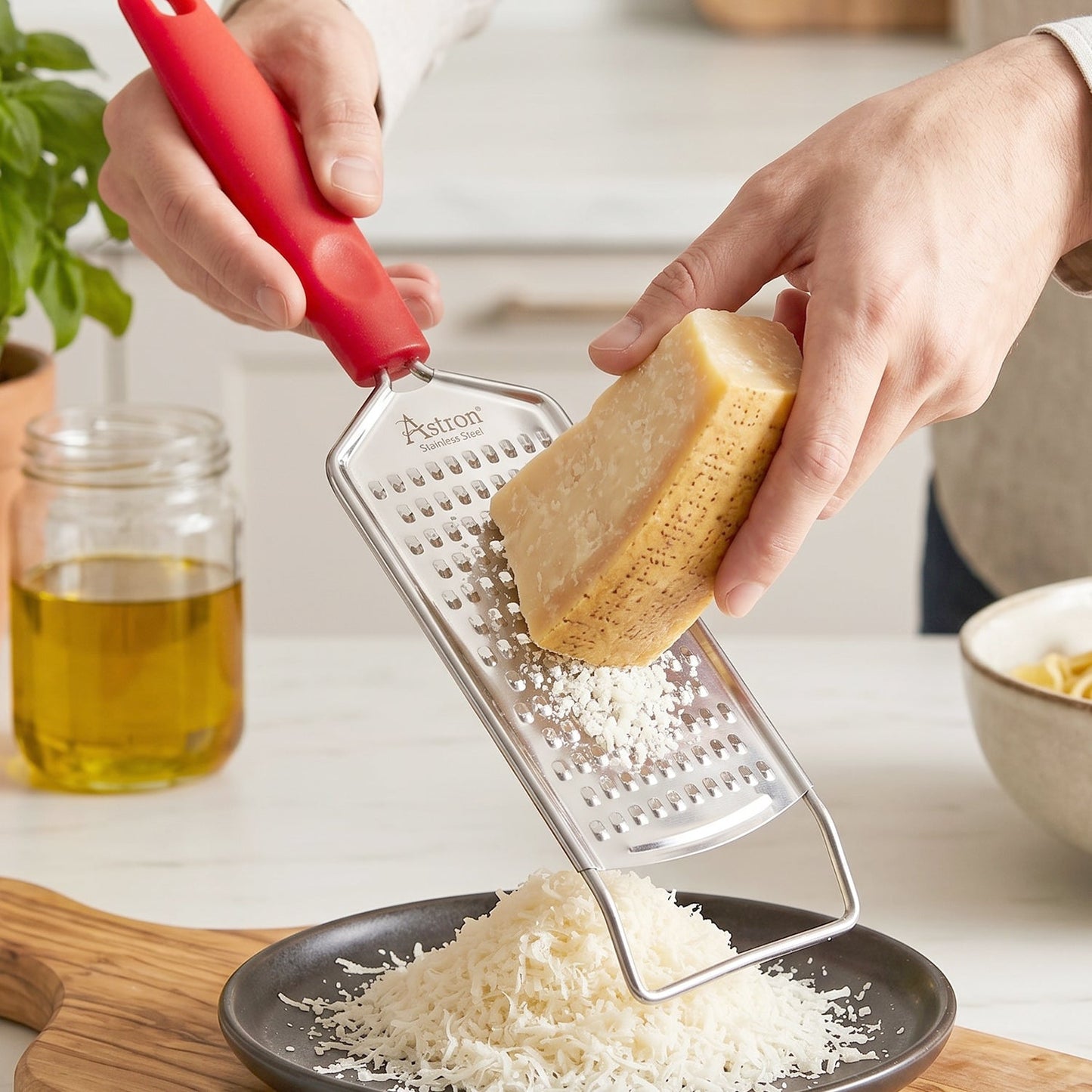 Daily kitchen use handheld grater