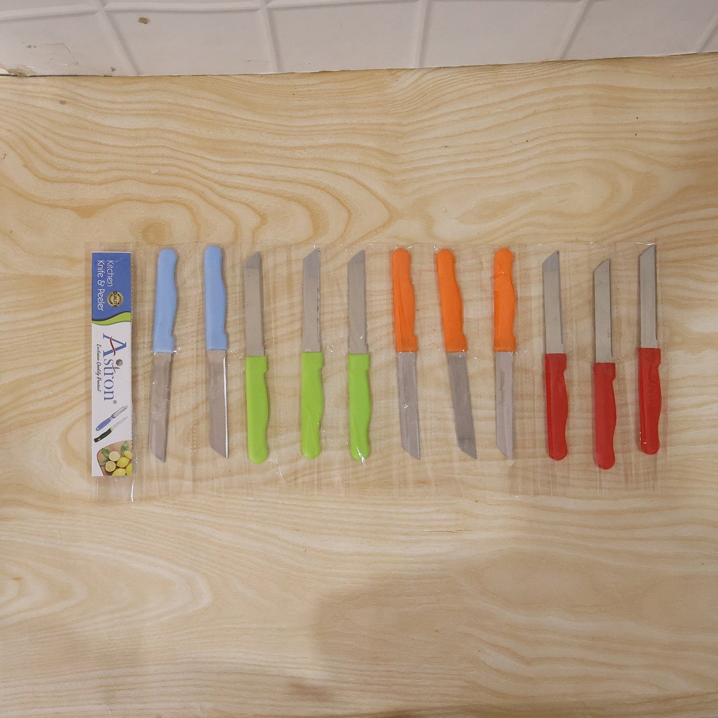 Ease of use of the kitchen knife set for food prep