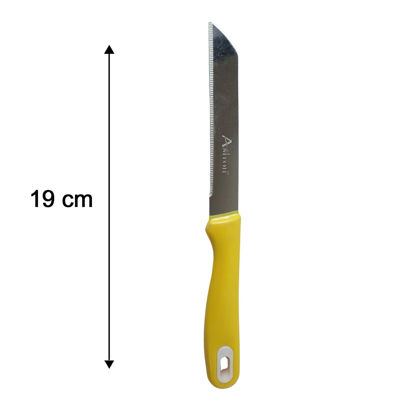 Size guide for stainless steel kitchen knife set
