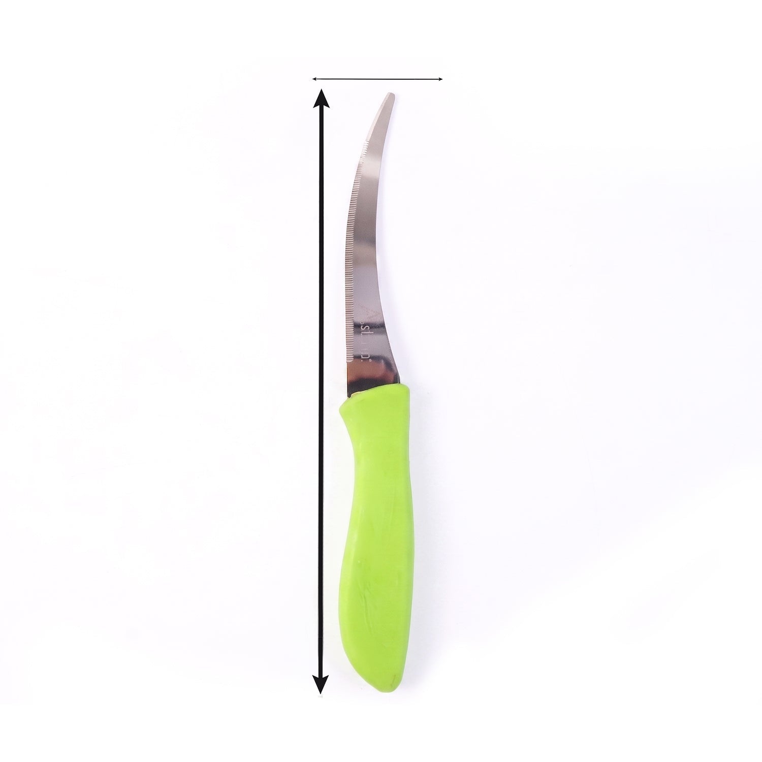 Size guide for 8 inch kitchen serrated utility knife