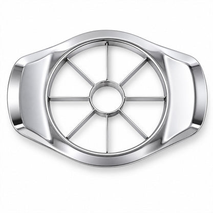 Apple cutter on white background showing compact design