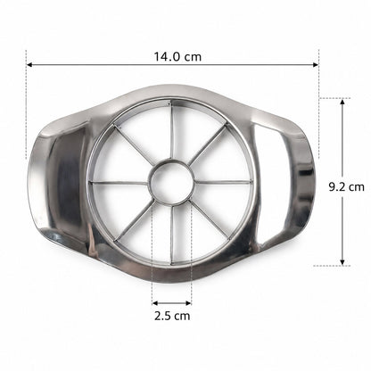 Size and dimension guide for apple slicer
