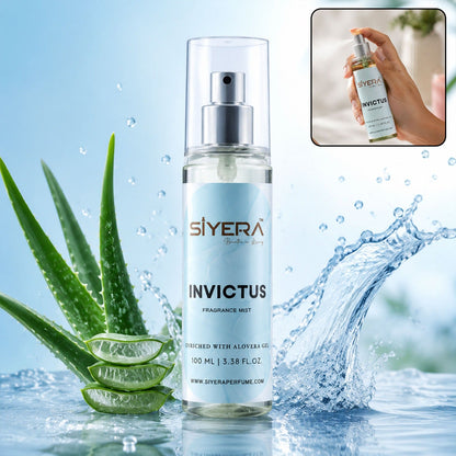 Siyera Invictus fragrance mist body spray