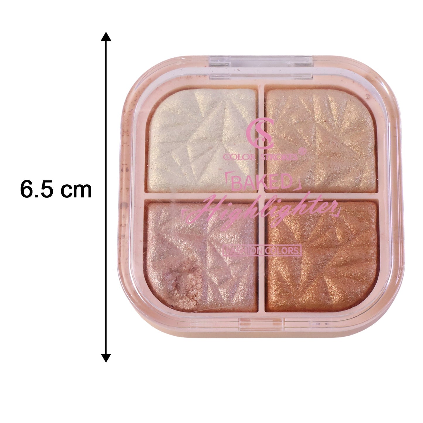 Size guide for highlighter palette