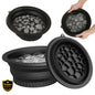 Main image showing  Silicone Face Ice Bowl's flexible silicone design