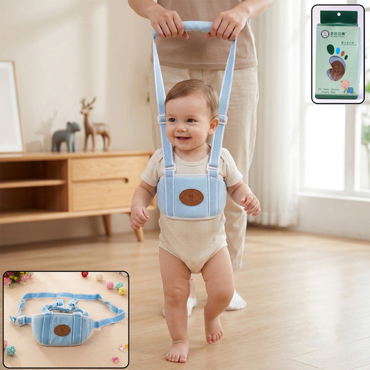 Baby walking assist belt harness with handle for toddlers