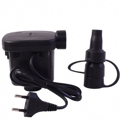 Electric air pump in white background, portable size