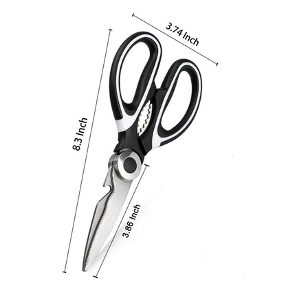 Kitchen scissor size guide