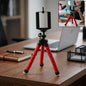 Mini flexible tripod stand with bendable octopus legs for mobile phones