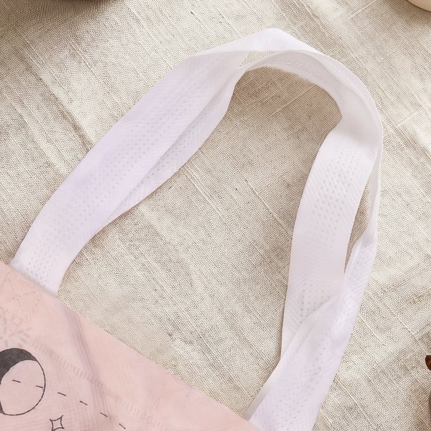 Side view of multipurpose carry hand bag