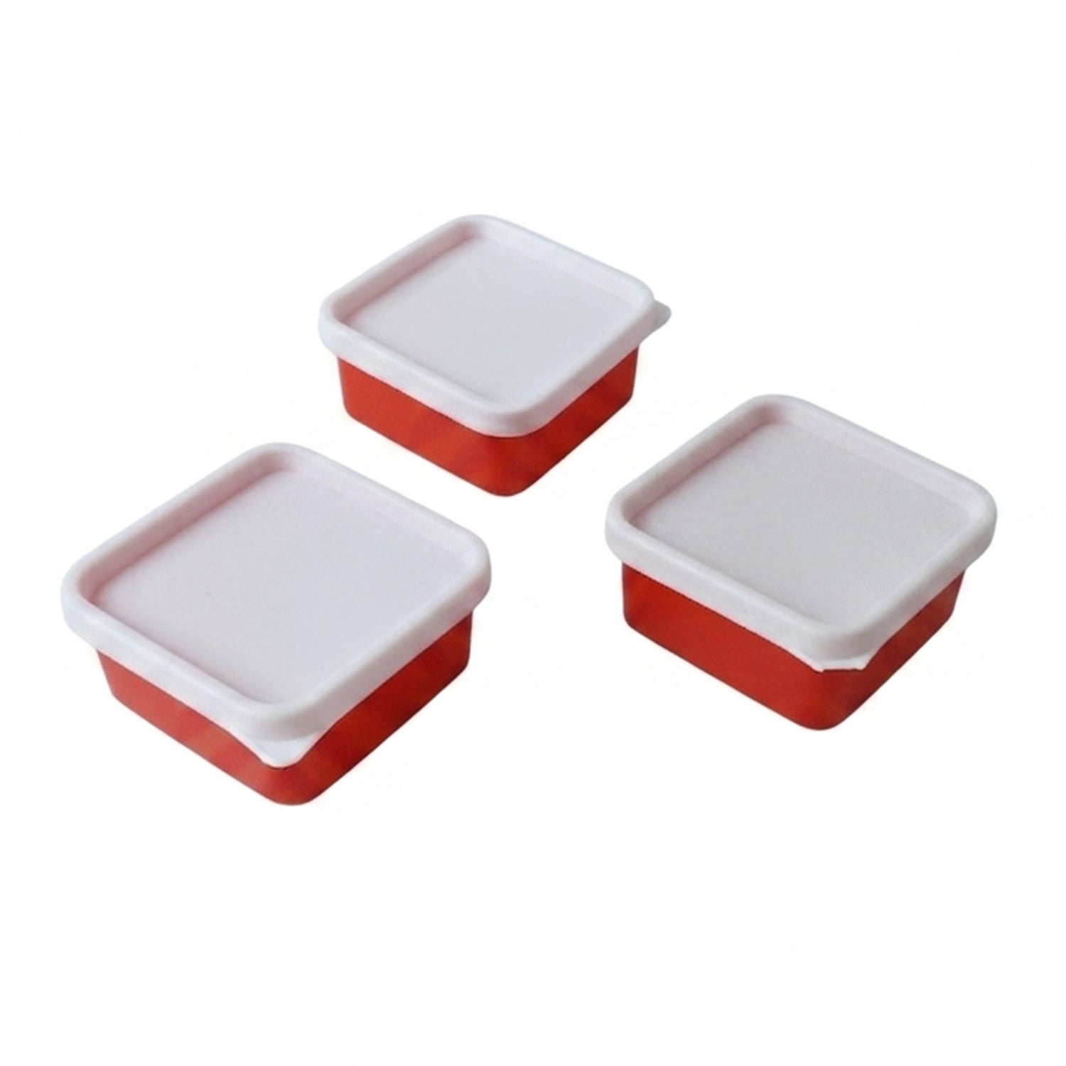 Food storage containers for daily use, lightweight and stackable