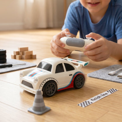 Rechargeable remote control car for kids, durable and fun