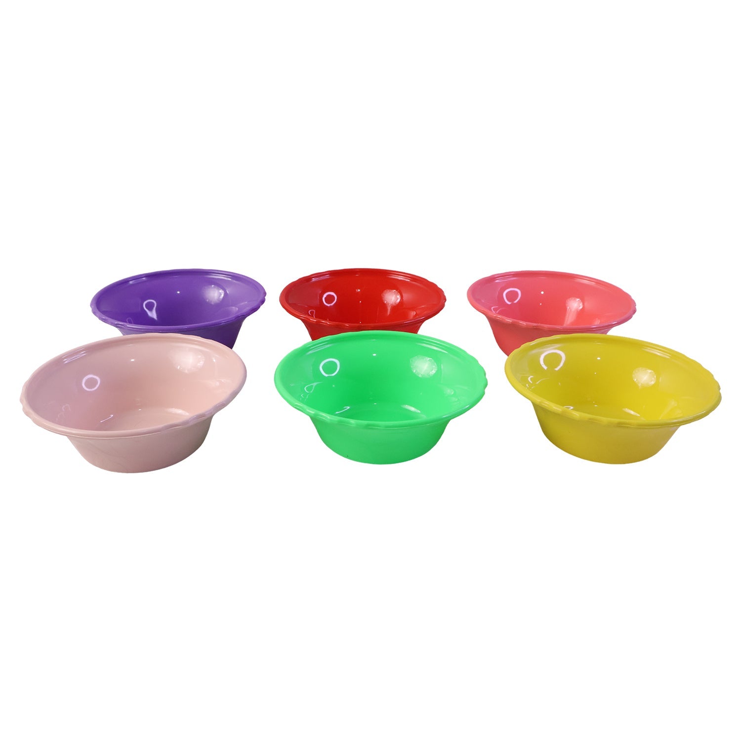 Serving bowls design view showing different colours for versatile use