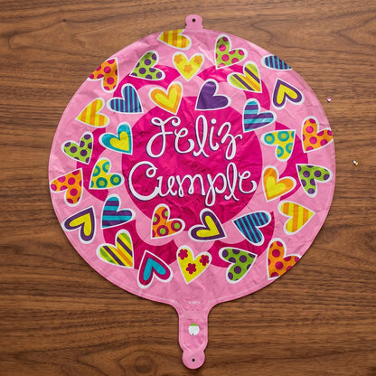 Foil balloon for photo corner decoration