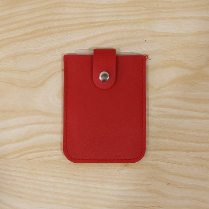 Daily use compact card wallet with secure slot design