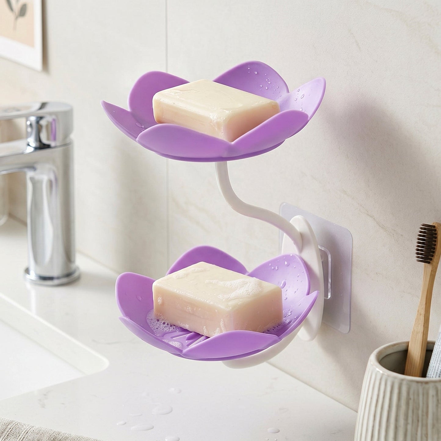 Bathroom use soap dish