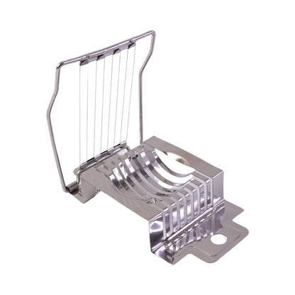 Detailed view of egg slicer wire