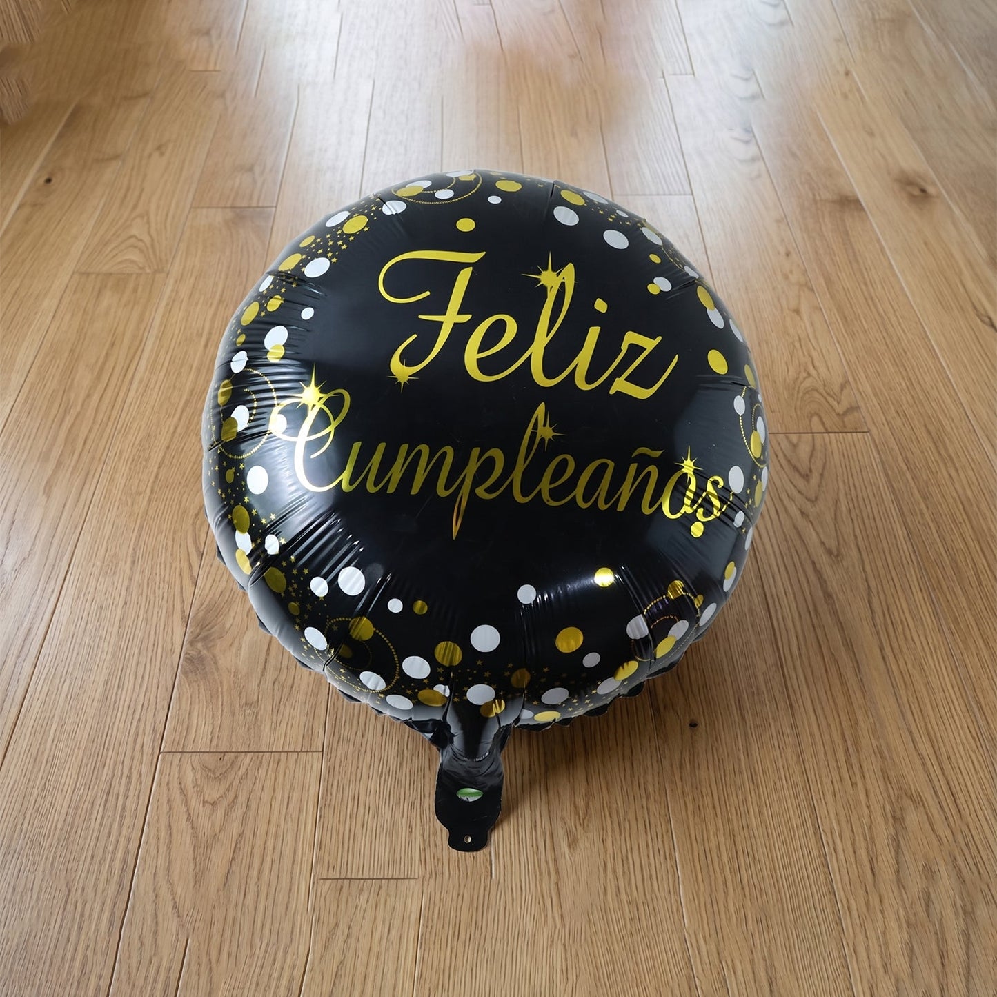 Decorative black foil balloon for celebration
