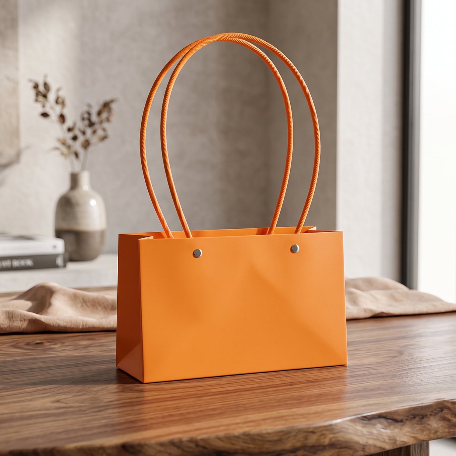 Flower bag suitable for bouquet use