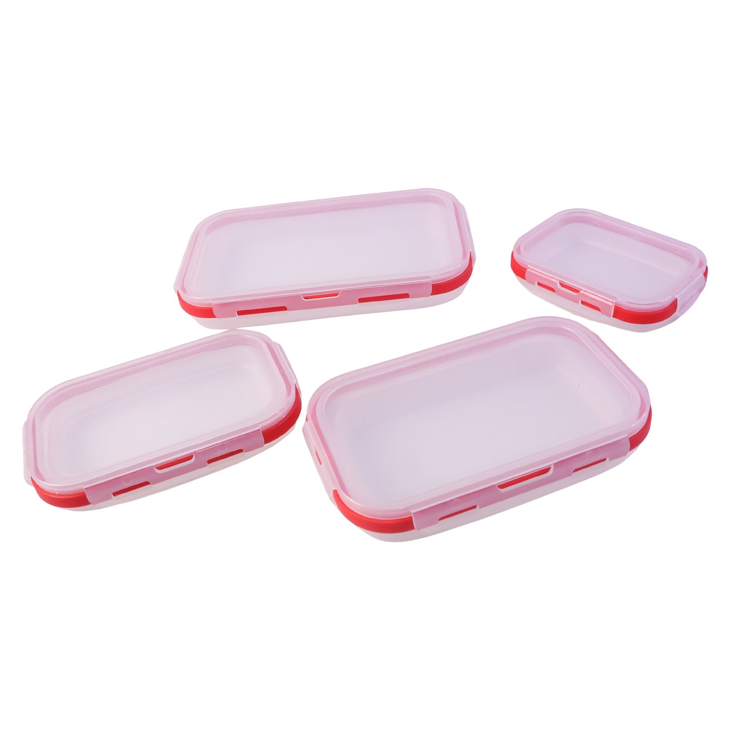 Detailed view of collapsible container with lid