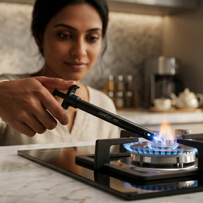 Compact design Ganesh Gas Lighter for easy handling