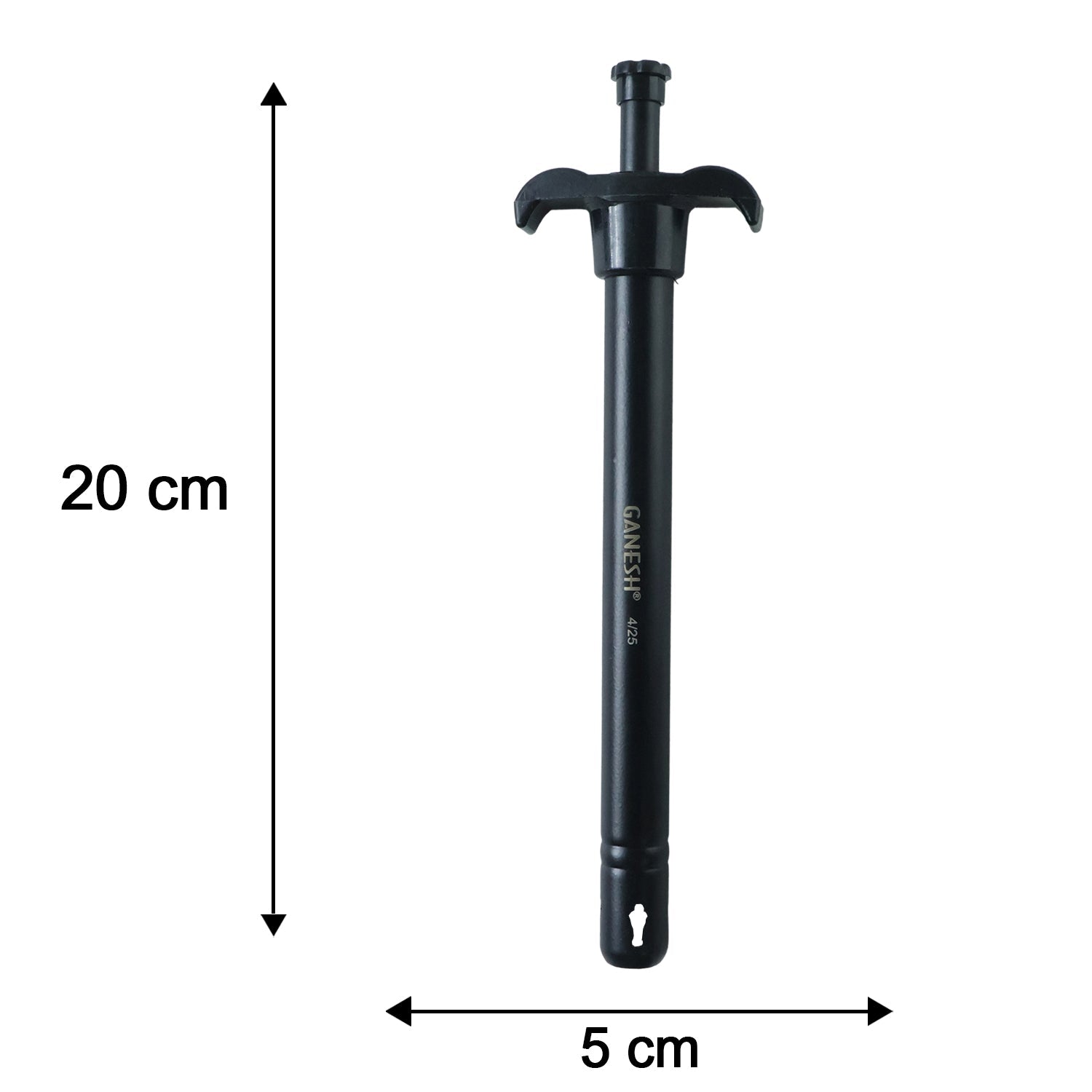 Size reference of Ganesh Gas Lighter for user perspective