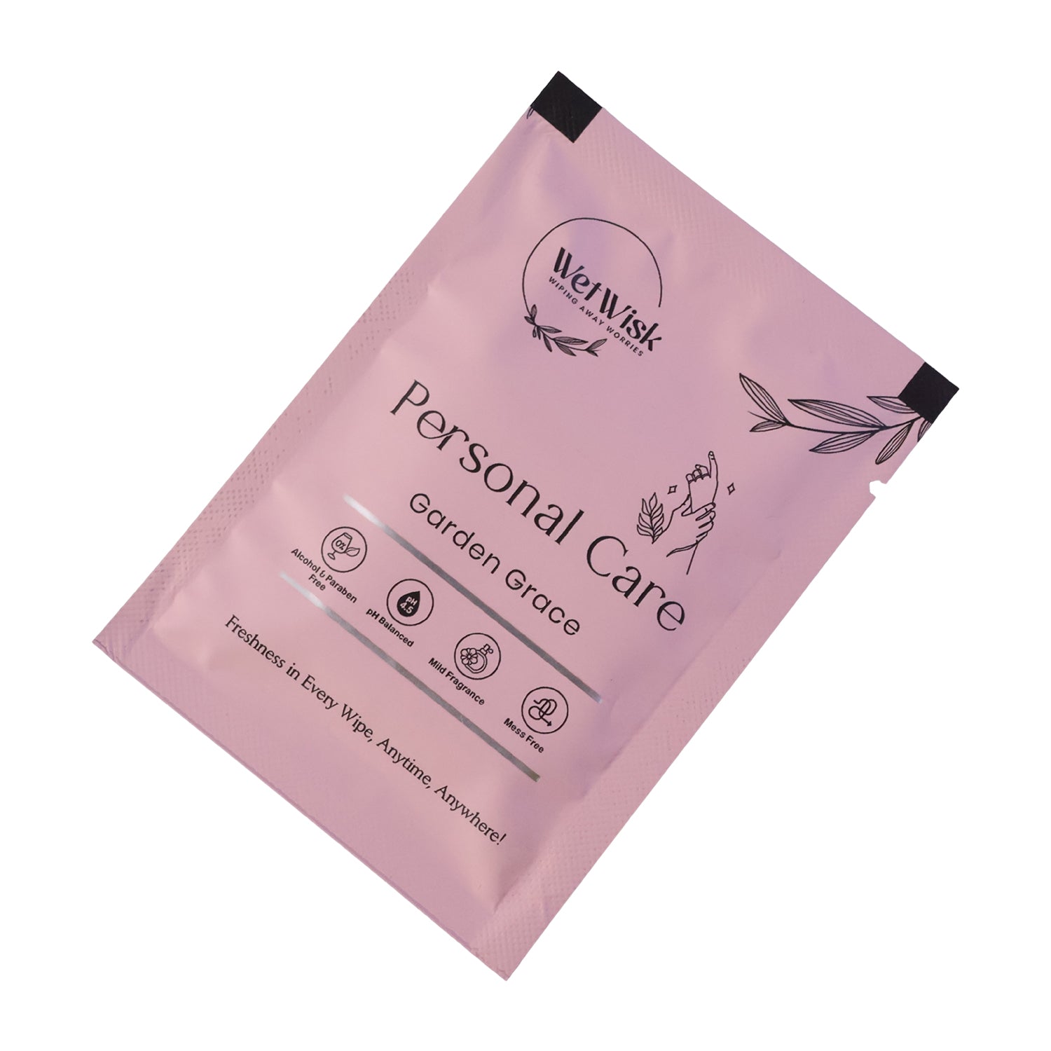 Hygiene wipes for daily use and outdoor activities