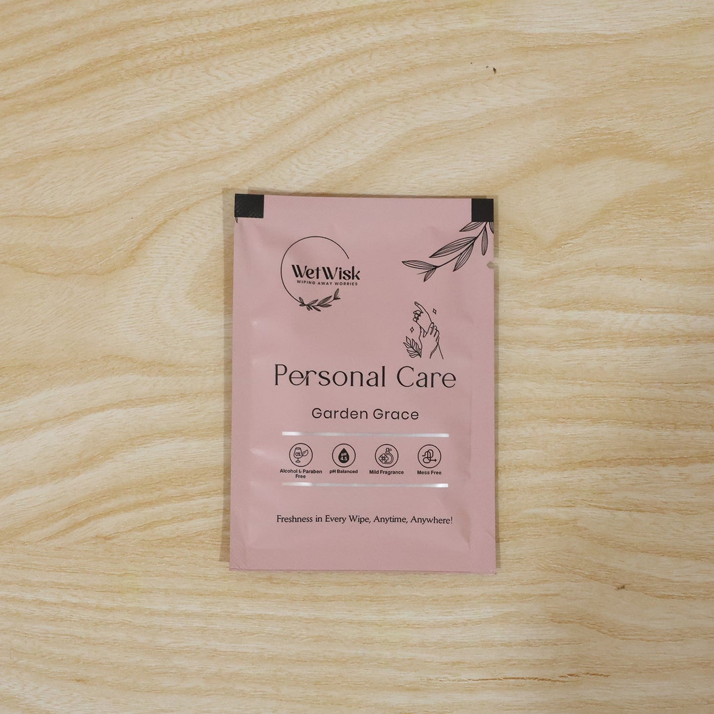Soft fabric personal care wipes for face and body use