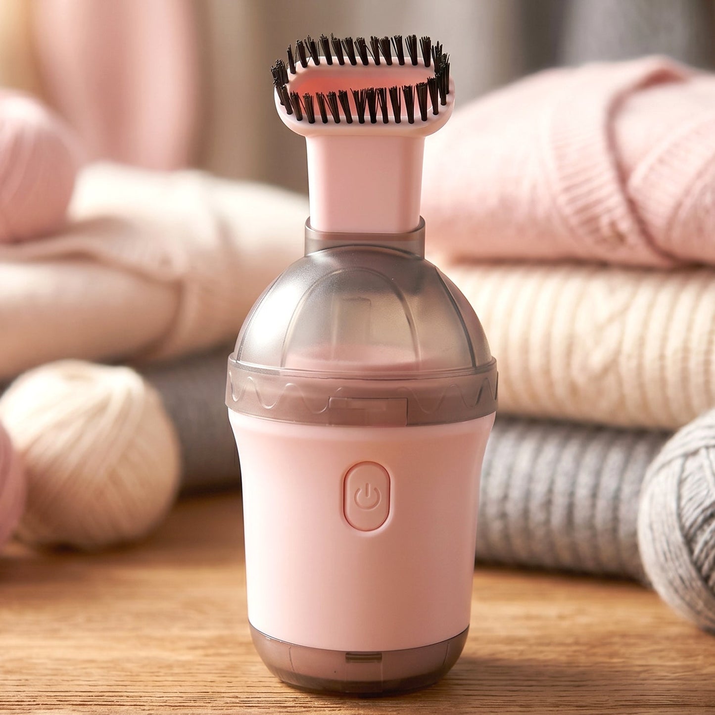 Lightweight handheld vacuum cleaner from an angled view