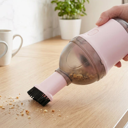 Compact handheld vacuum cleaner suitable for small space cleaning