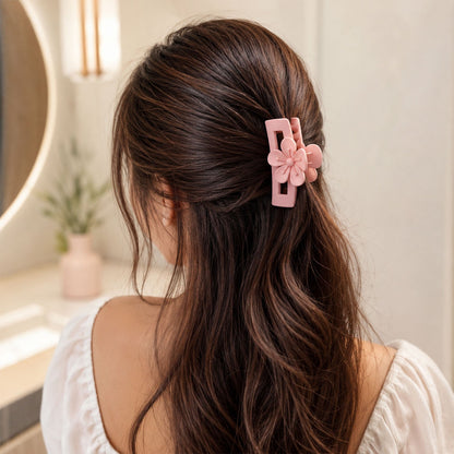 Durable strong grip hair claw clip ideal for thick and thin hair