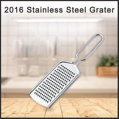 Vegetable grater in use for food preparation in kitchen
