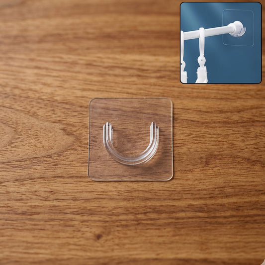 Strong adhesive plastic wall hook for home organization
