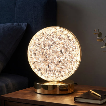Design variations of crystal lamps with different styles