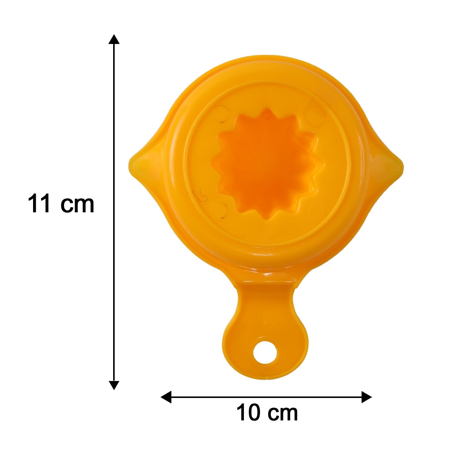 Size guide for lemon and orange squeezer
