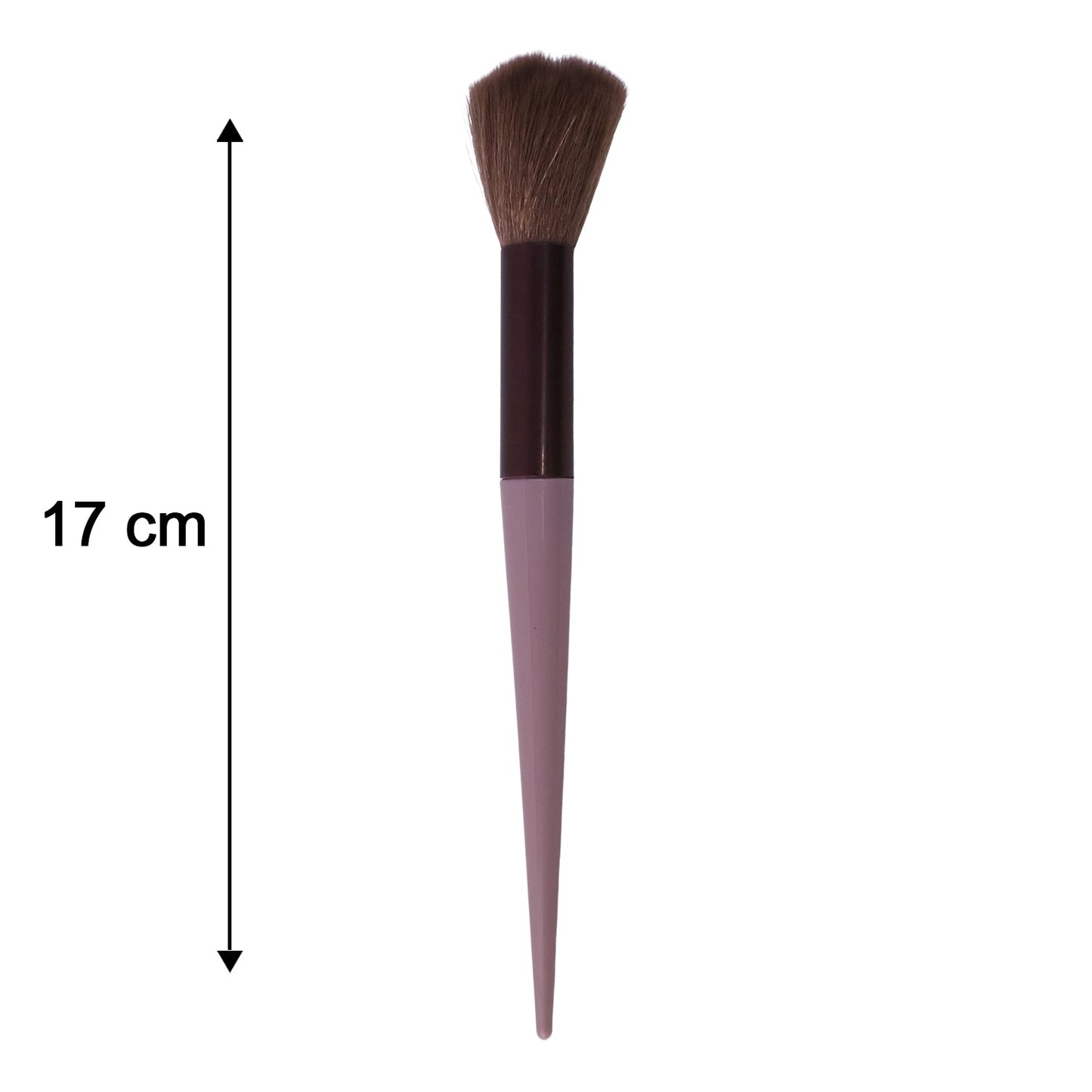 Size guide for 13-piece makeup brush set