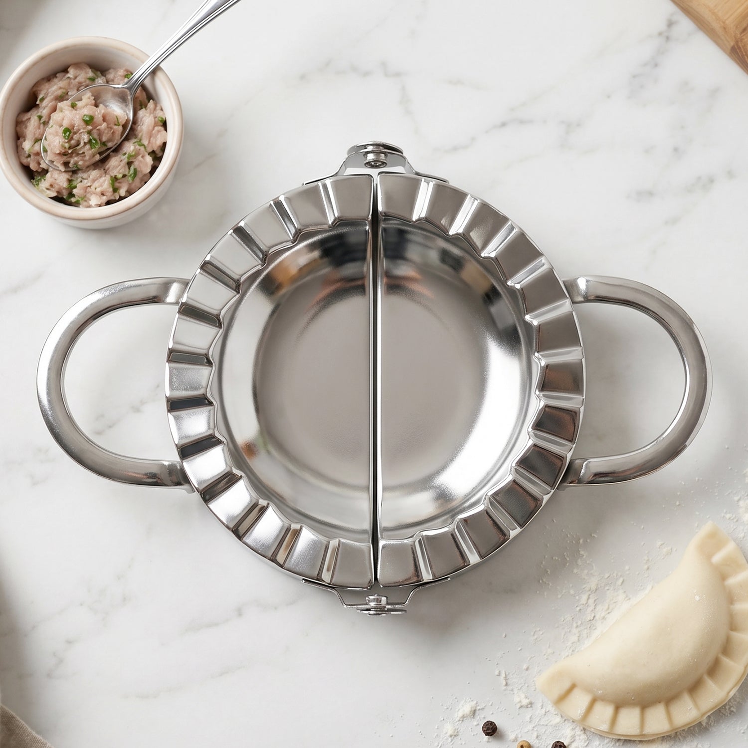 Gujiya mould for festive Indian sweets