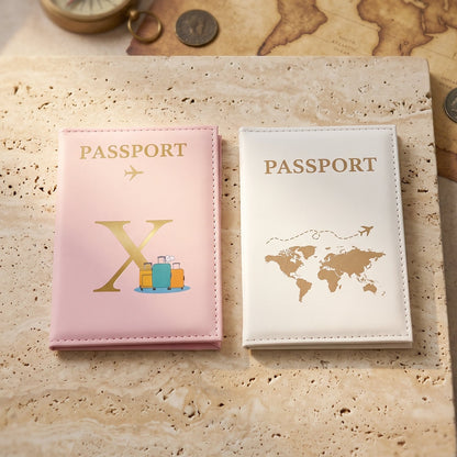 Travel passport wallet for men and women