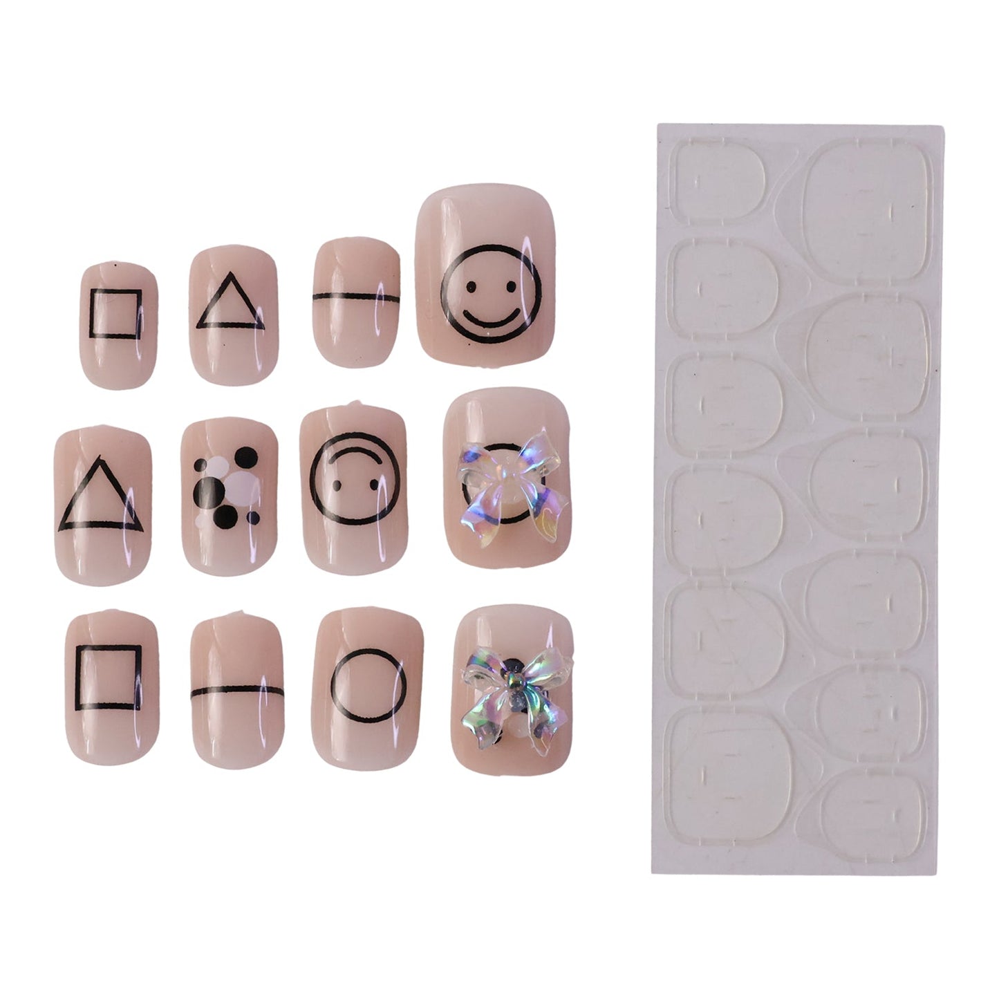 Various nail sizes laid out to ensure a perfect fit.