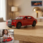 Die cast metal pull back luxury sedan toy car