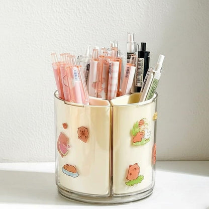 Stationery storage stand for office desk organization