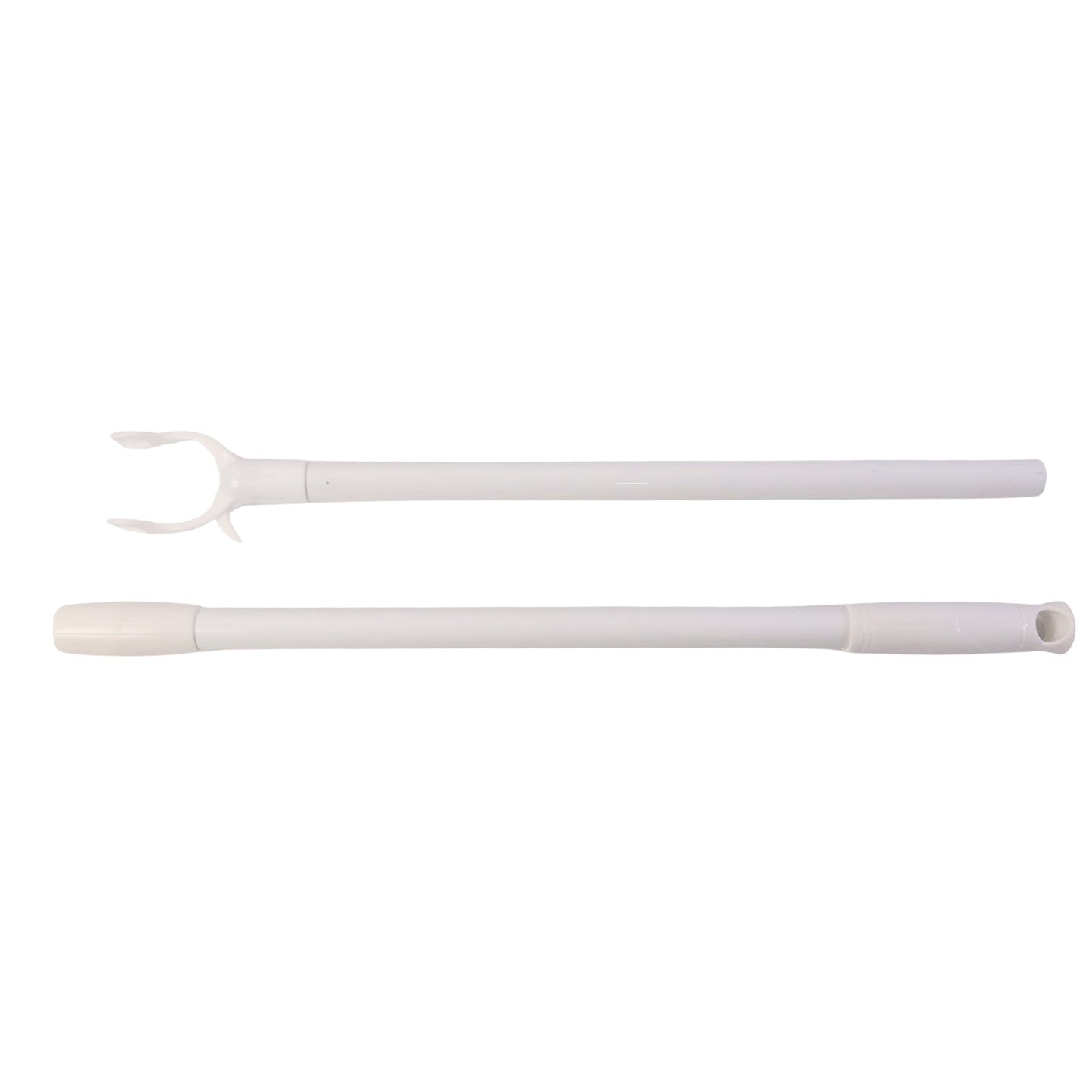 Clothes rod for hanging and retrieving garments efficiently