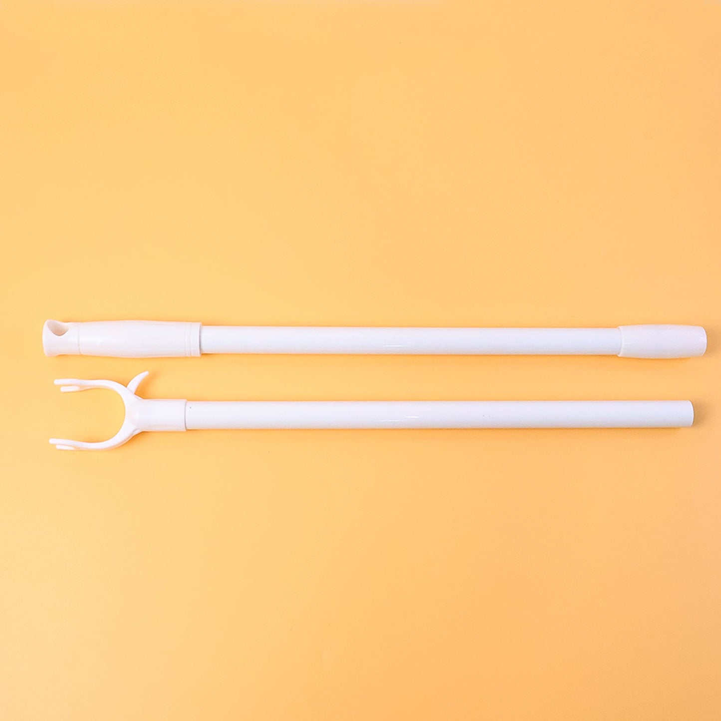Compact clothes hook rod for wardrobe and laundry room