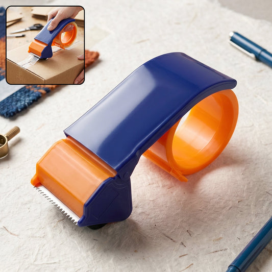 Heavy duty 50mm tape cutter with sharp blade for packaging