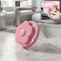 Floating flower-shaped laundry lint catcher in washing machine