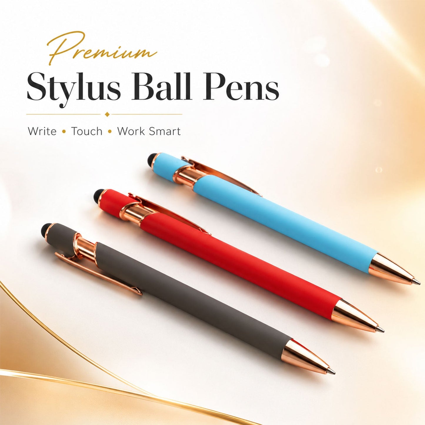 Multicolor ink pen for creative writing and note-taking