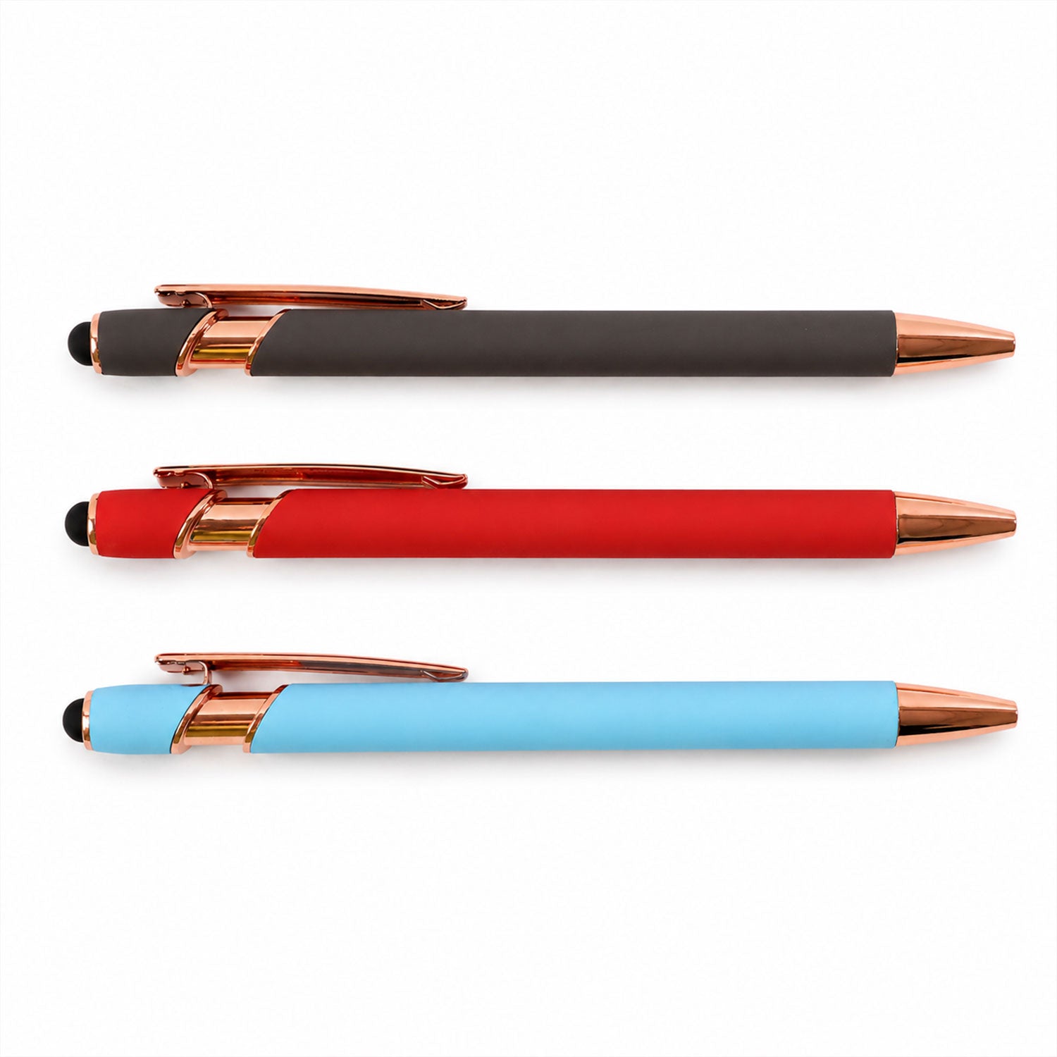 Colorful ballpoint pen set for students and professionals