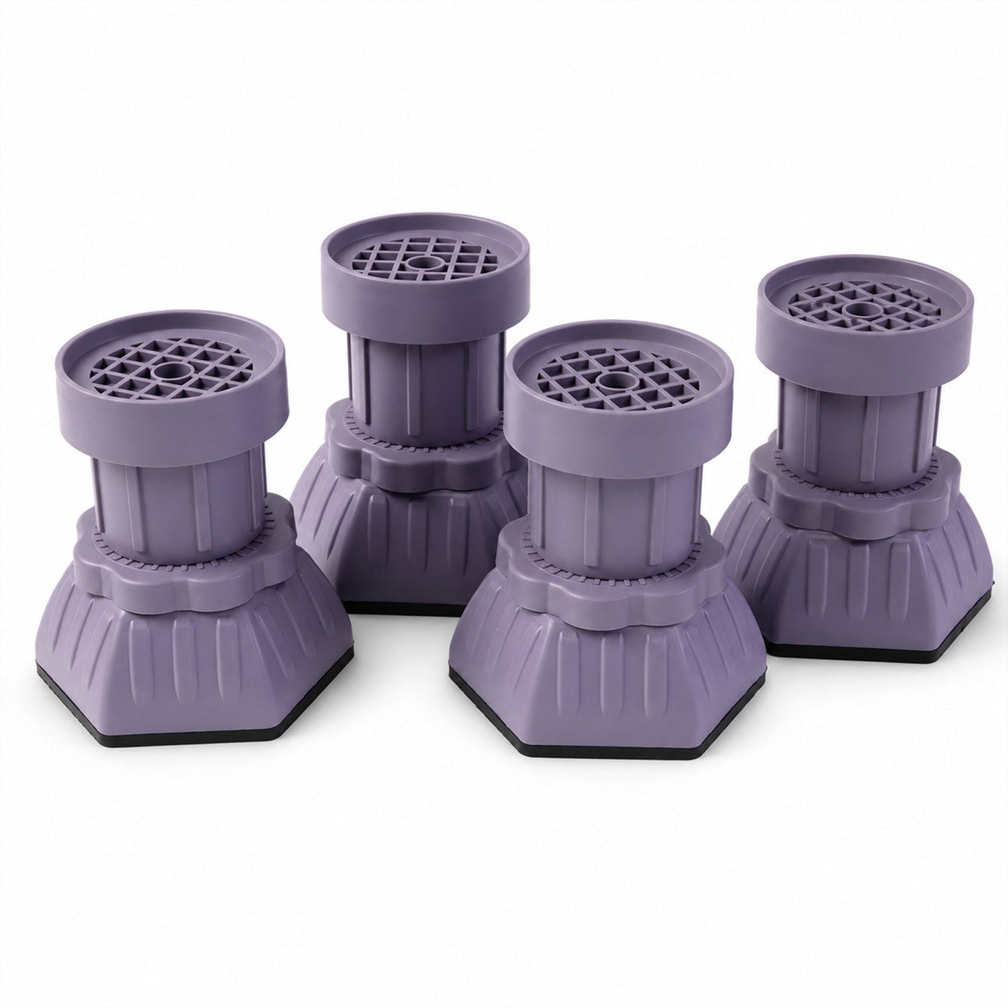 Anti-vibration furniture pads for stability and floor protection