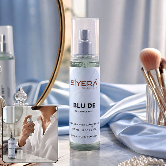 Aloe Vera Body Mist in a slim, travel-sized bottle, perfect for daily use in India